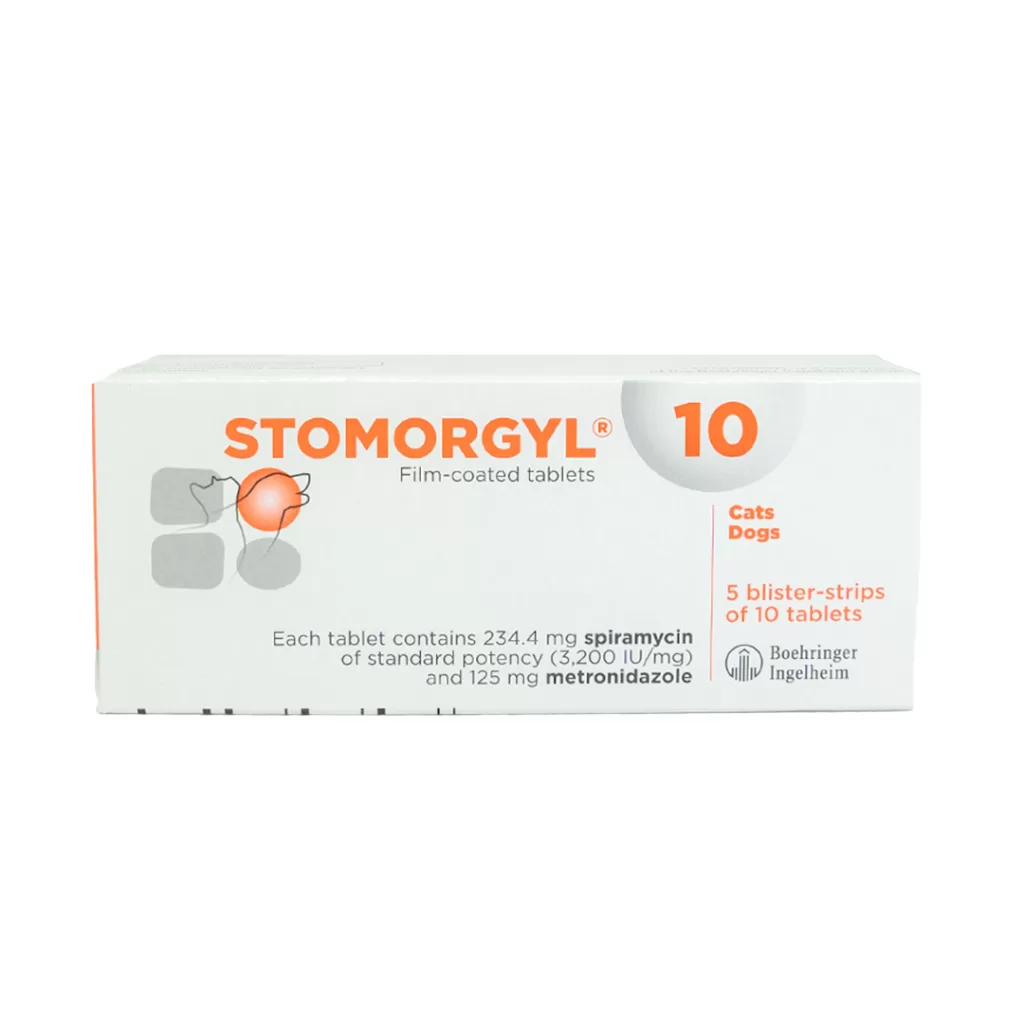Stomorgyl 10 Tablets 50’s